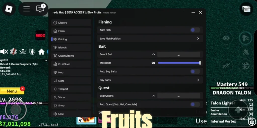 delta script for blox fruits