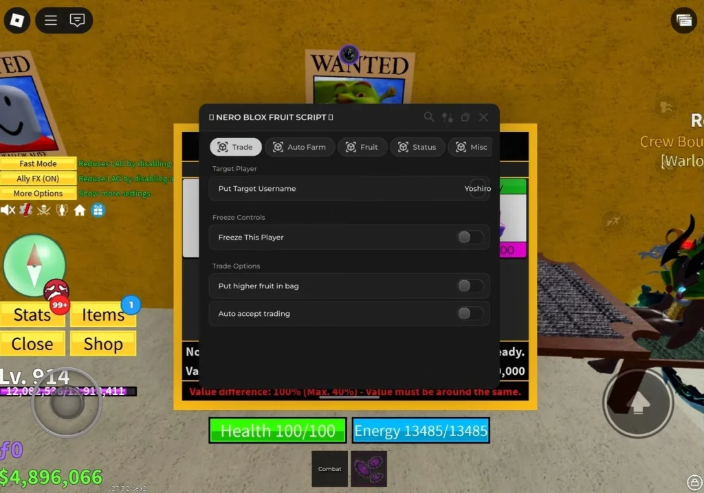 latest hack blox fruits script delta